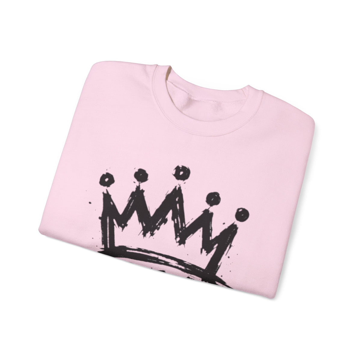 Black Crown' Crewneck Sweatshirt