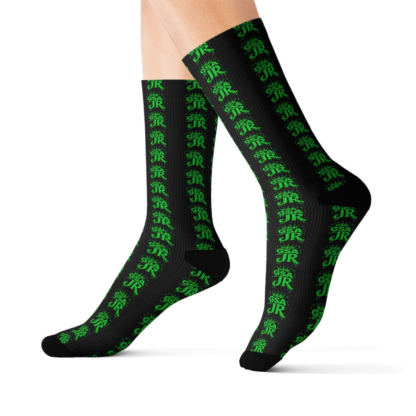 GSA BY JR Crew Socks - Green