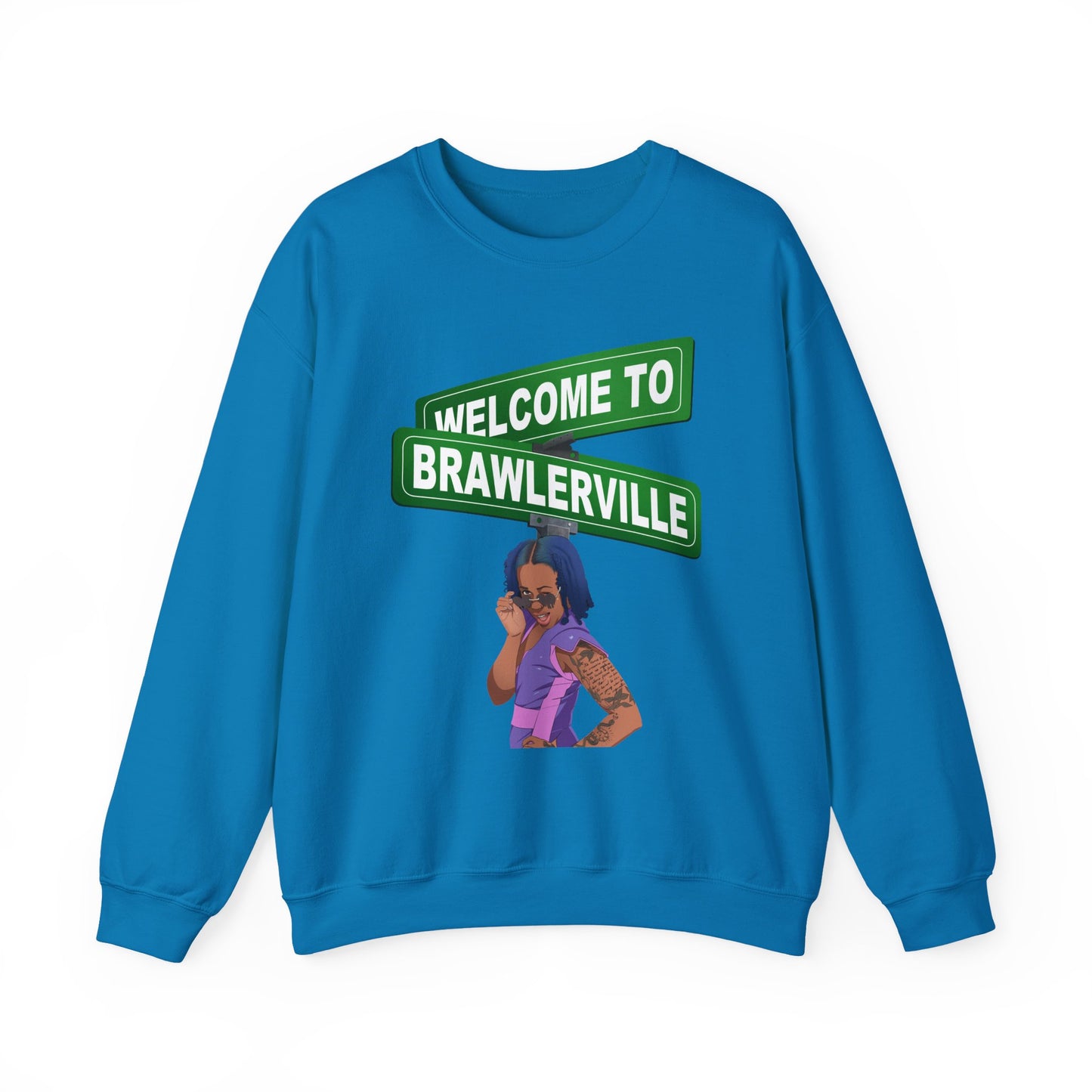 Britany Kay ' Welcome To Brawlerville Sweatshirt