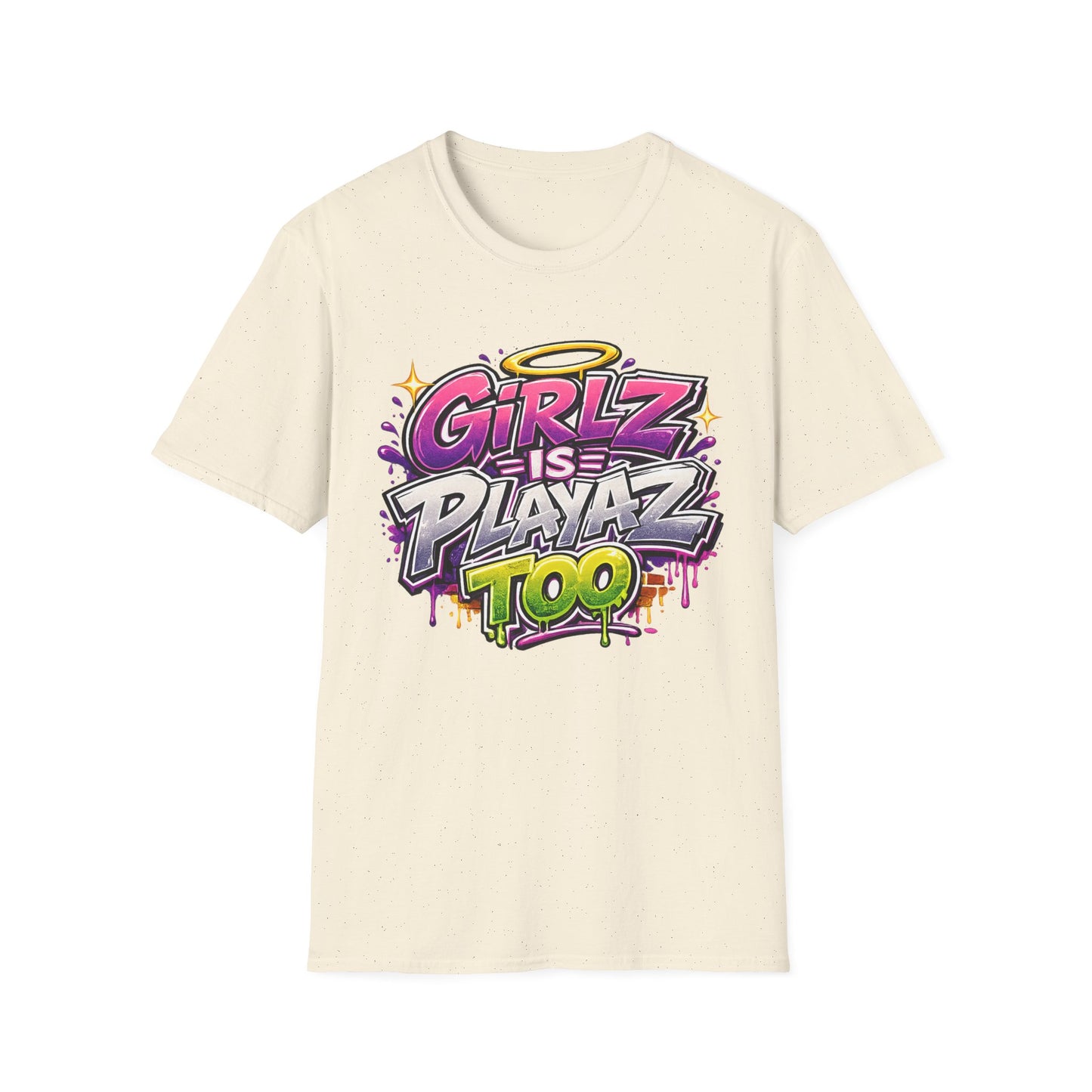 Girlz Is Playaz Too ' Softstyle Tee