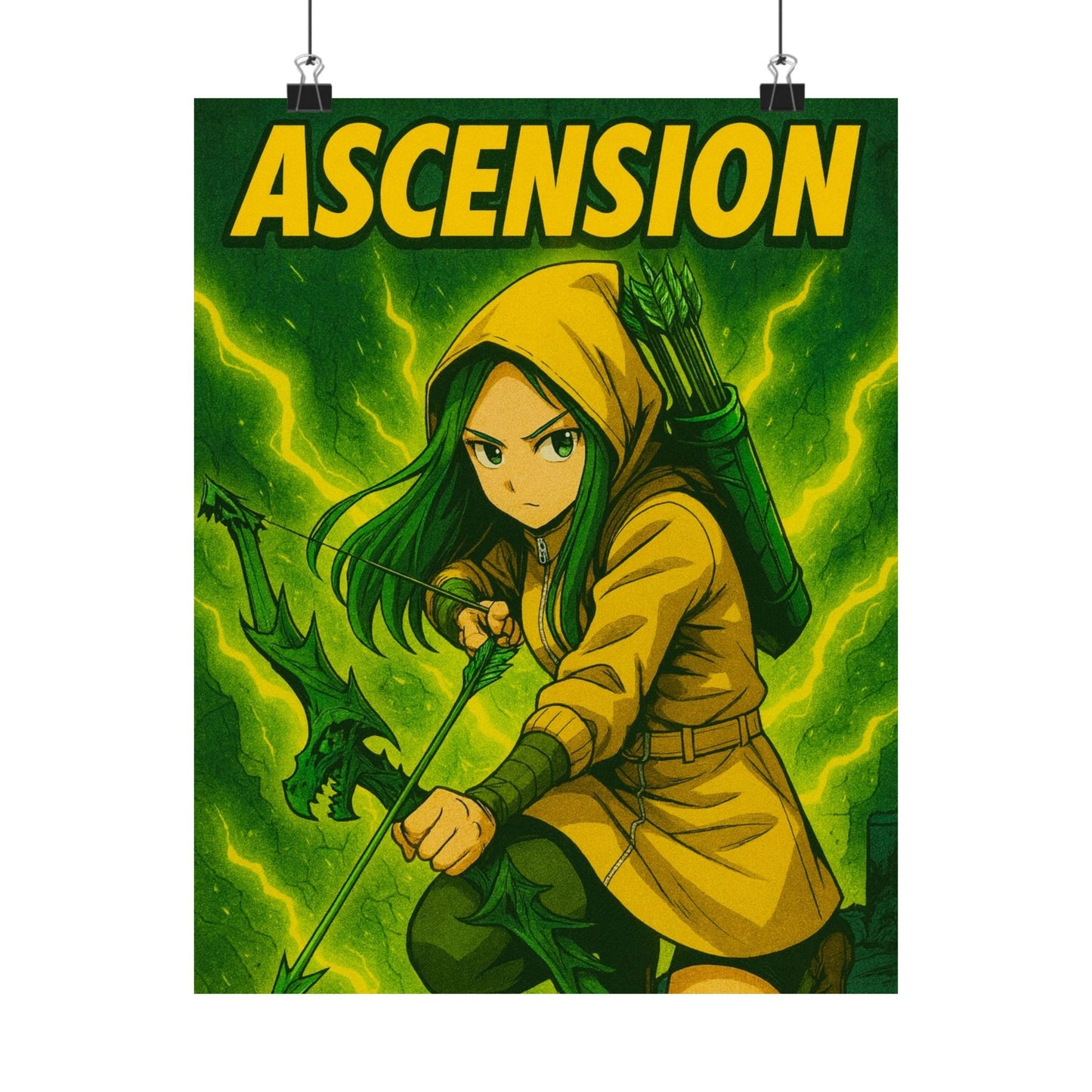 GSA BY JR ANIME POSTER " Ascension "