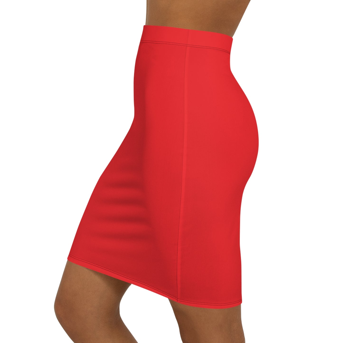 Pencil Skirt - Black Emblem