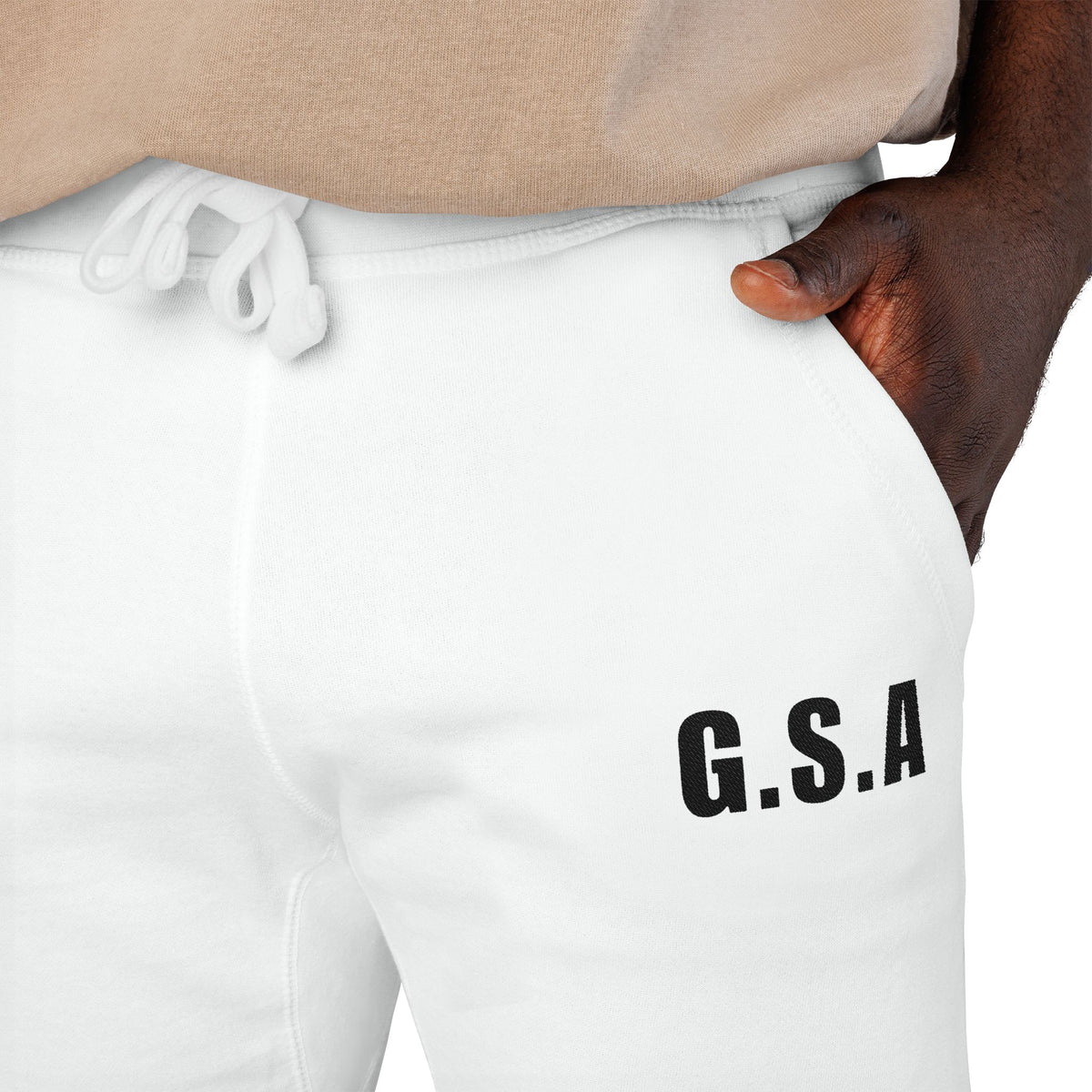 Embroidered Fleece Sweatpants