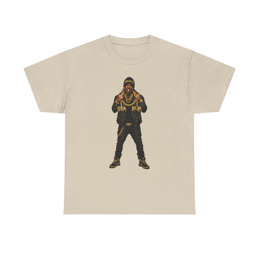 GSA  BY JR Gold Chains Tee
