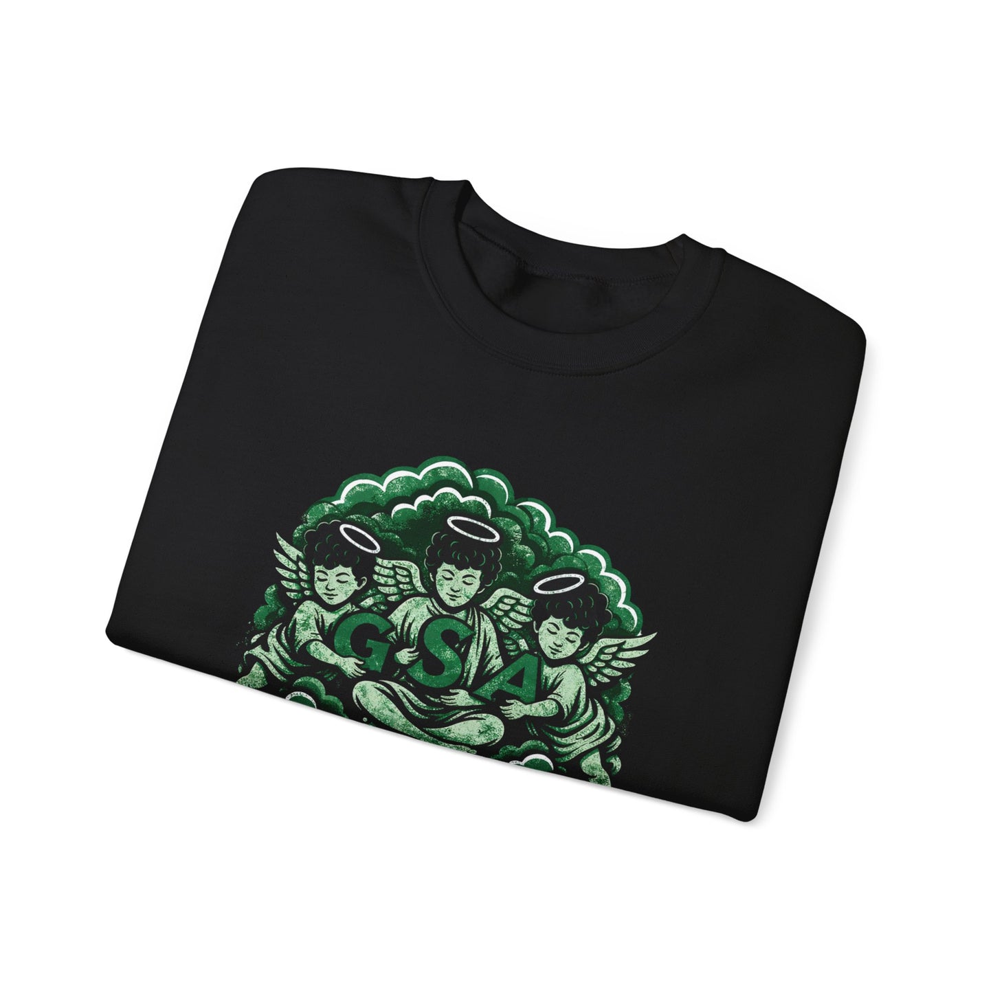 GSA BY JR ' Holy Trinity Sweatshirt ( Green & Black )