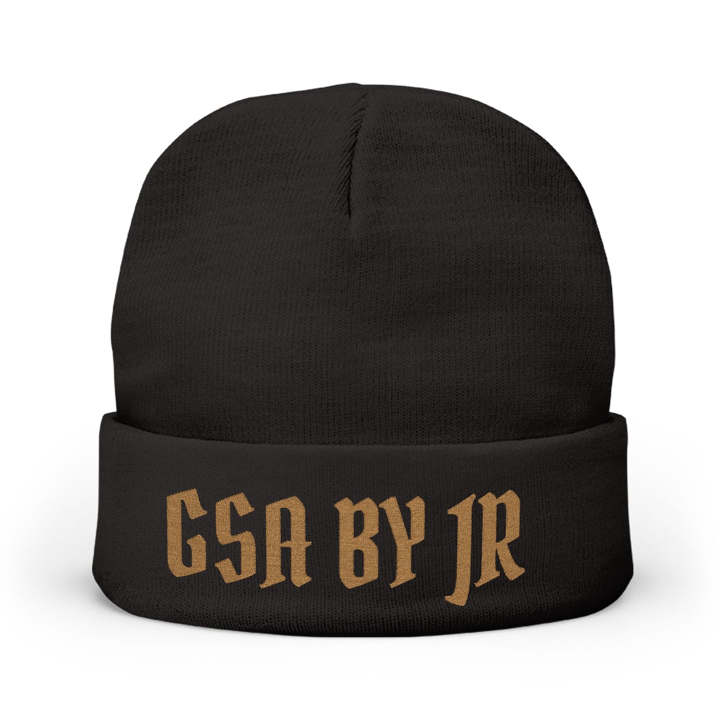 Knit Beanie - Old Gold GSA