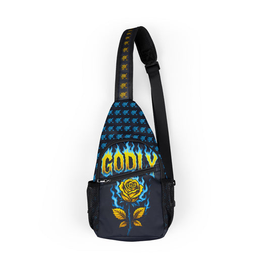 Sling Backpack - Blue/Black
