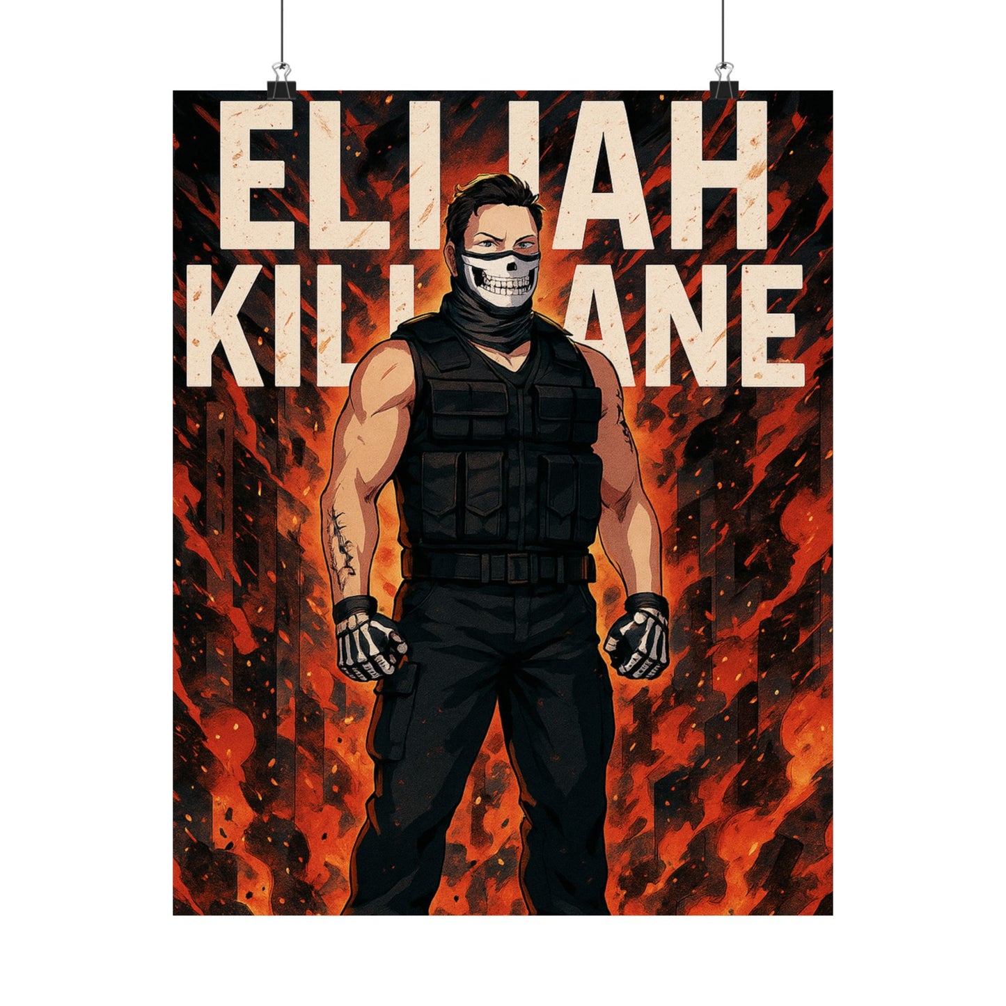 THE JROTC ANIME POSTER: ELIJAH KILLBANE