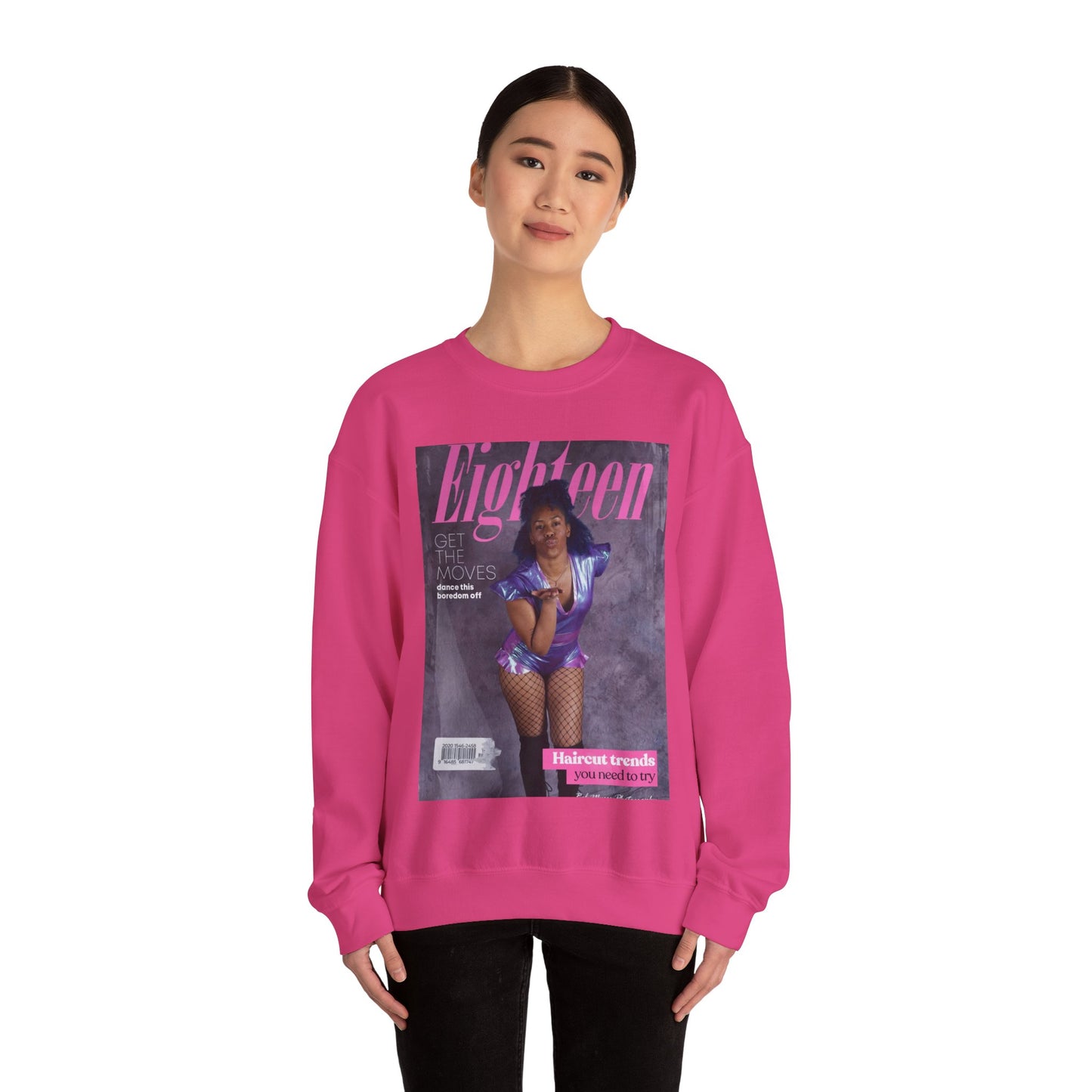Pink Magazine Sweatshirt