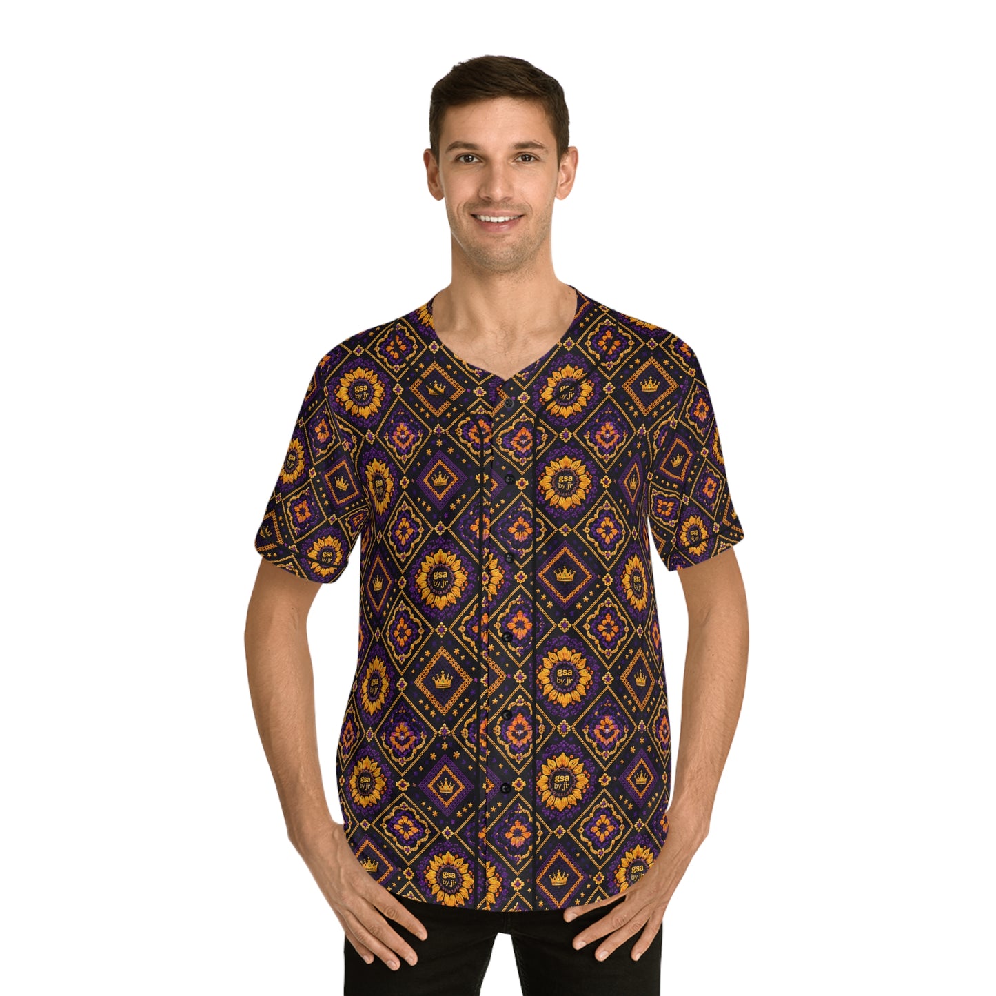 GSA BY JR Regal Diamond Print Jersey