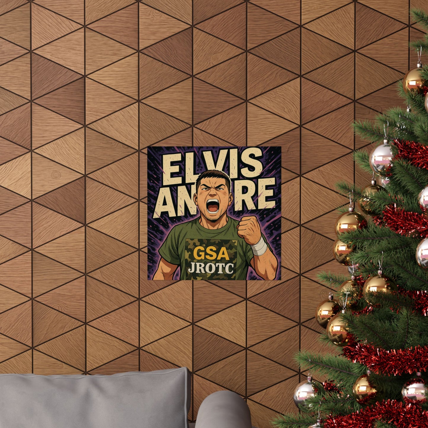 THE JROTC ANIME POSTER: ELVIS ANDRE