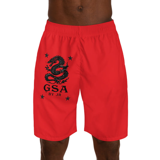 Red Athletic Shorts
