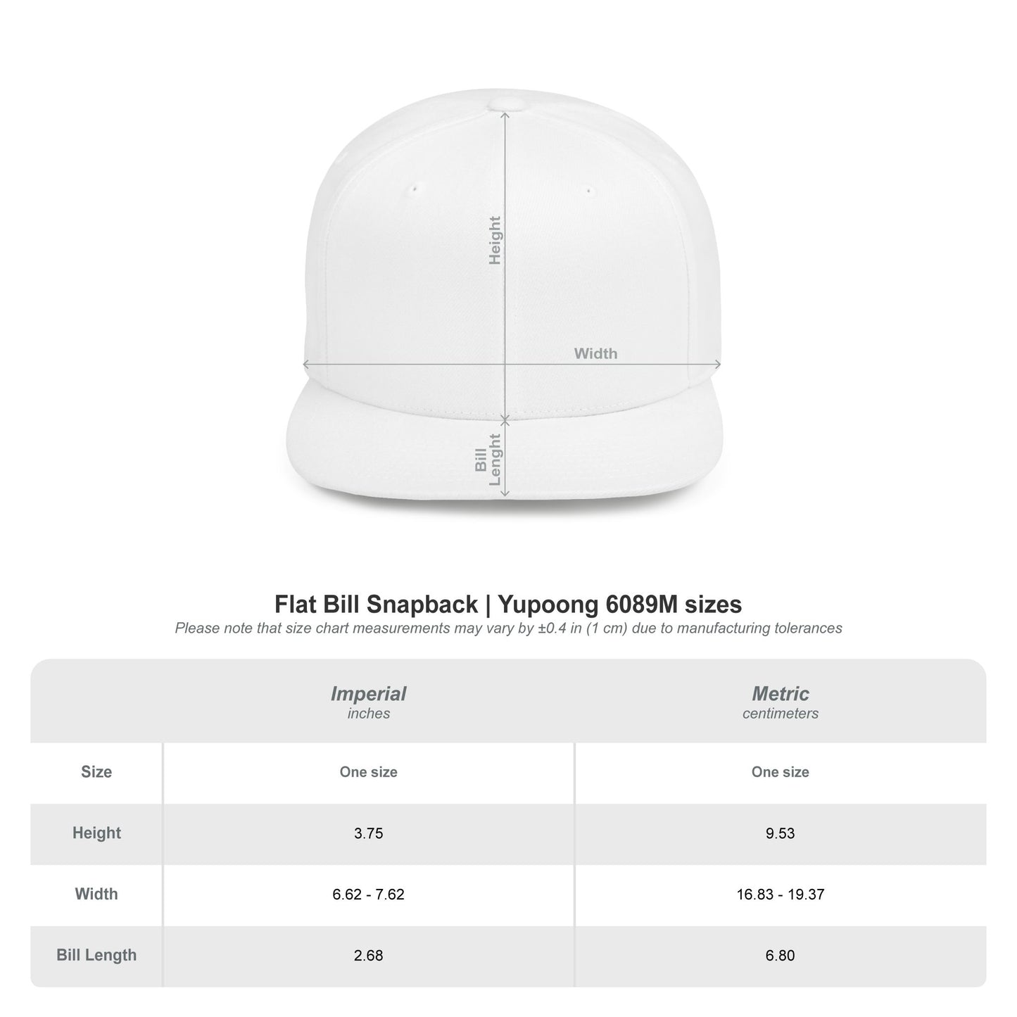 Starship Snapback Hat