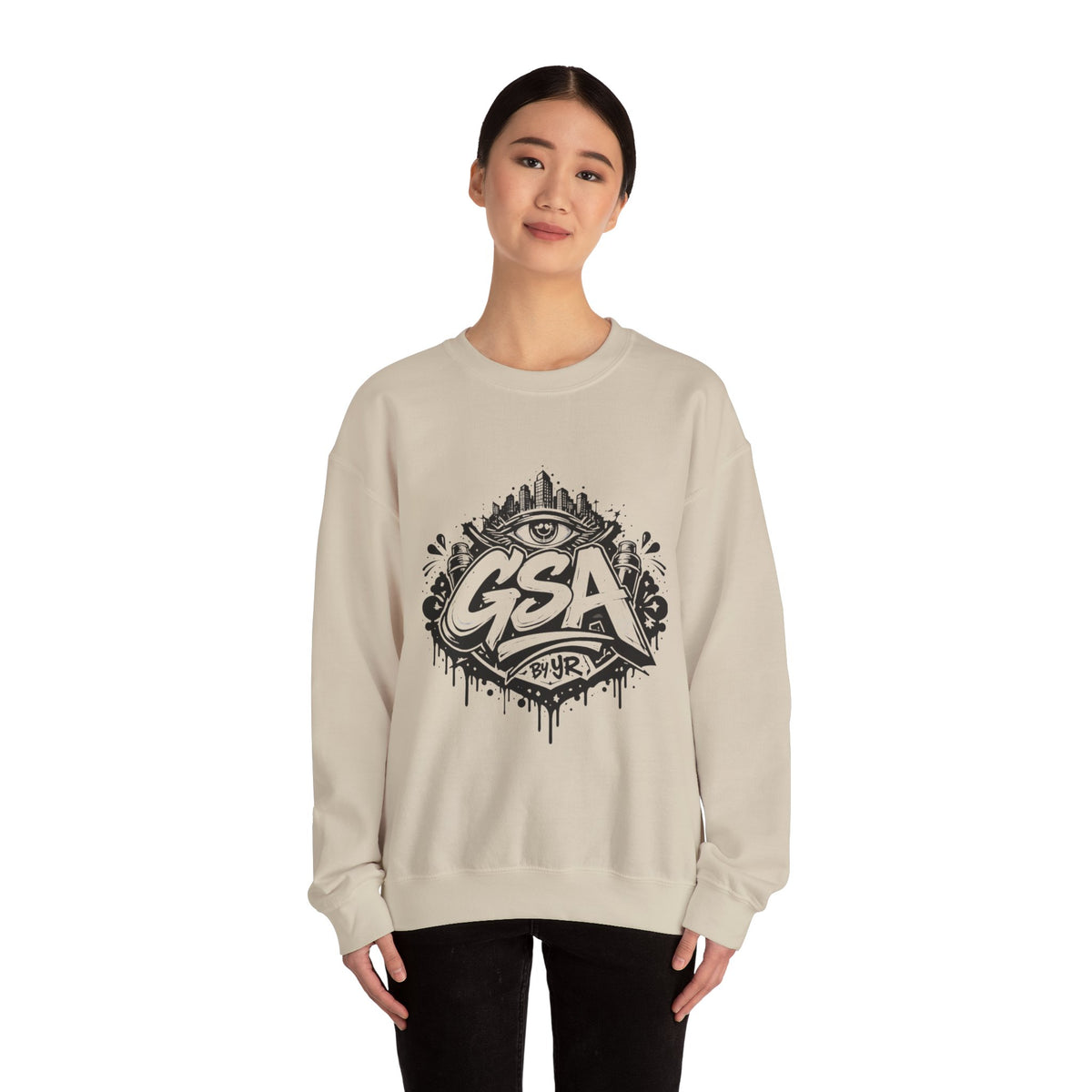 Graffiti Eye Streetwear Crewneck