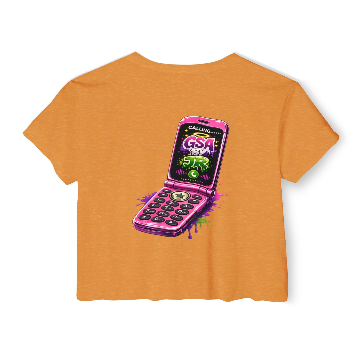 Girlz Is Playaz Too ' Cropped Tee
