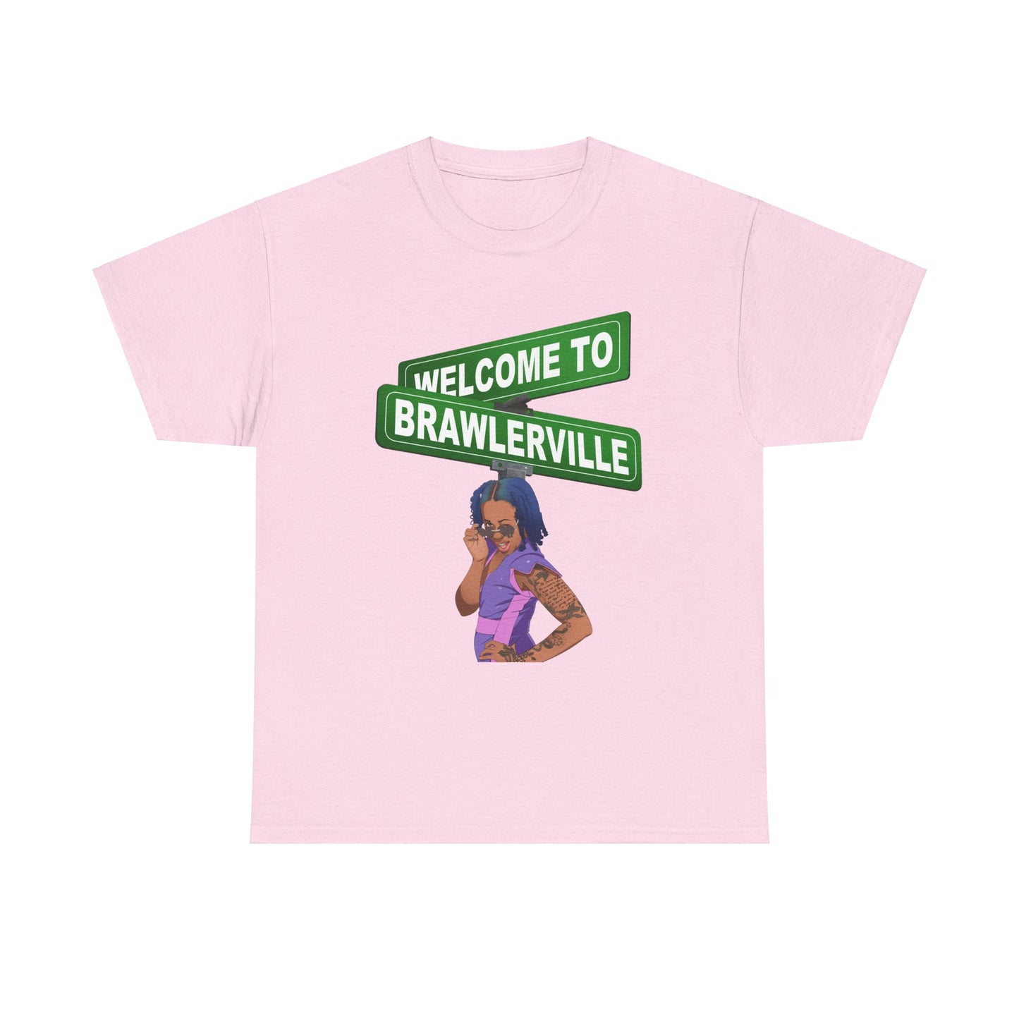 Britany Kay "Welcome to Brawlerville" T-shirt