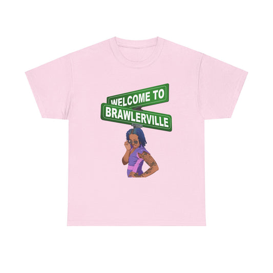 Britany Kay "Welcome to Brawlerville" T-shirt