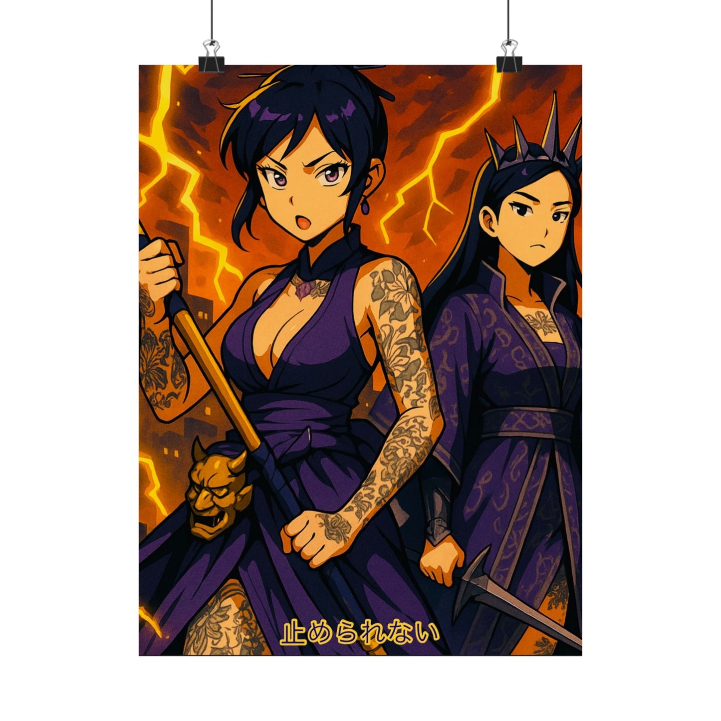 GSA BY JR ANIME POSTER " Unstoppable "