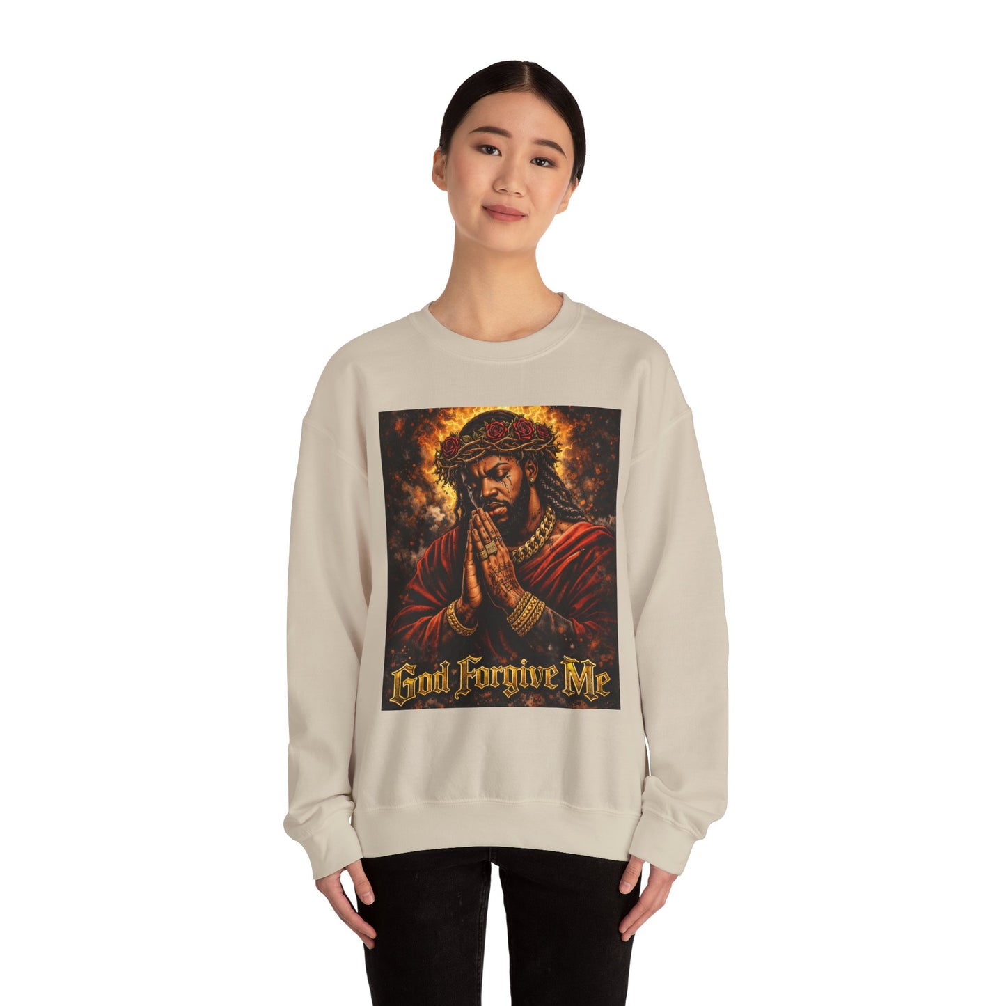 GSA BY JR God Forgive Me, Men's Sweatshirt