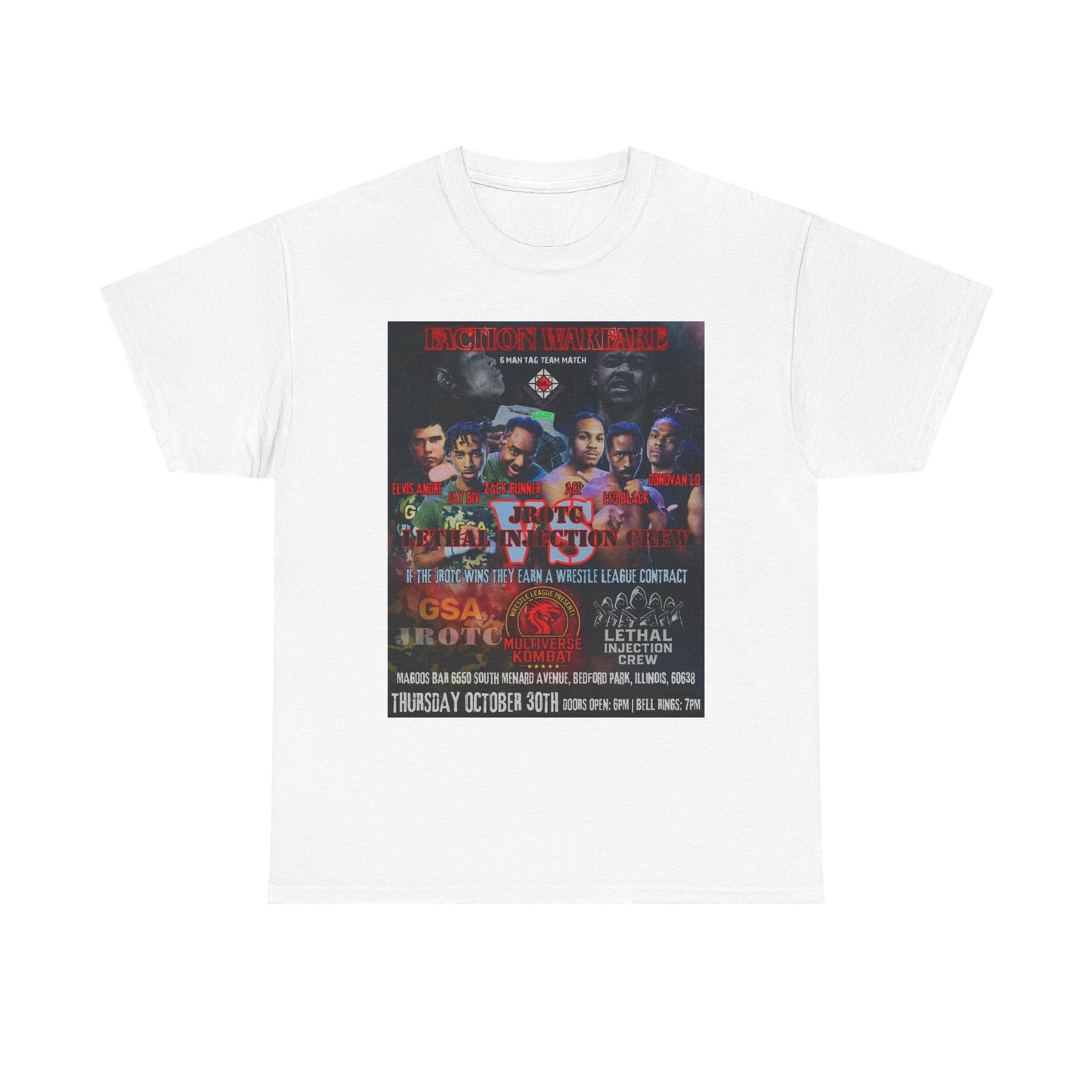 THE JROTC VS LIC SHIRT ( Multiverse Kombat )