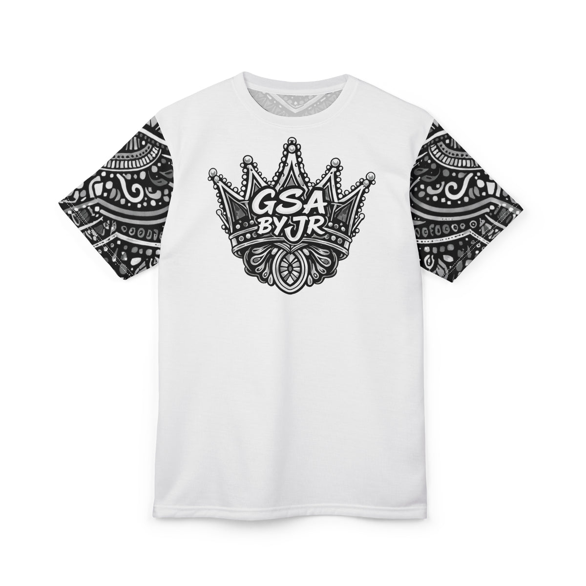 White Boho Tribal Tee