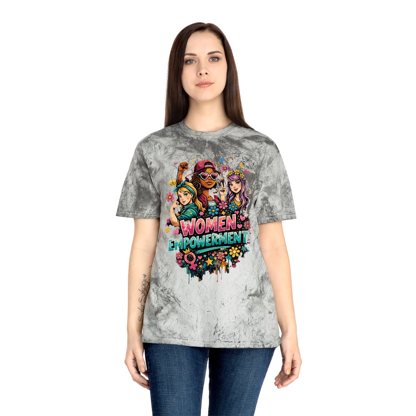 Women Empowerment ' Vintage Tie-Dye Tee