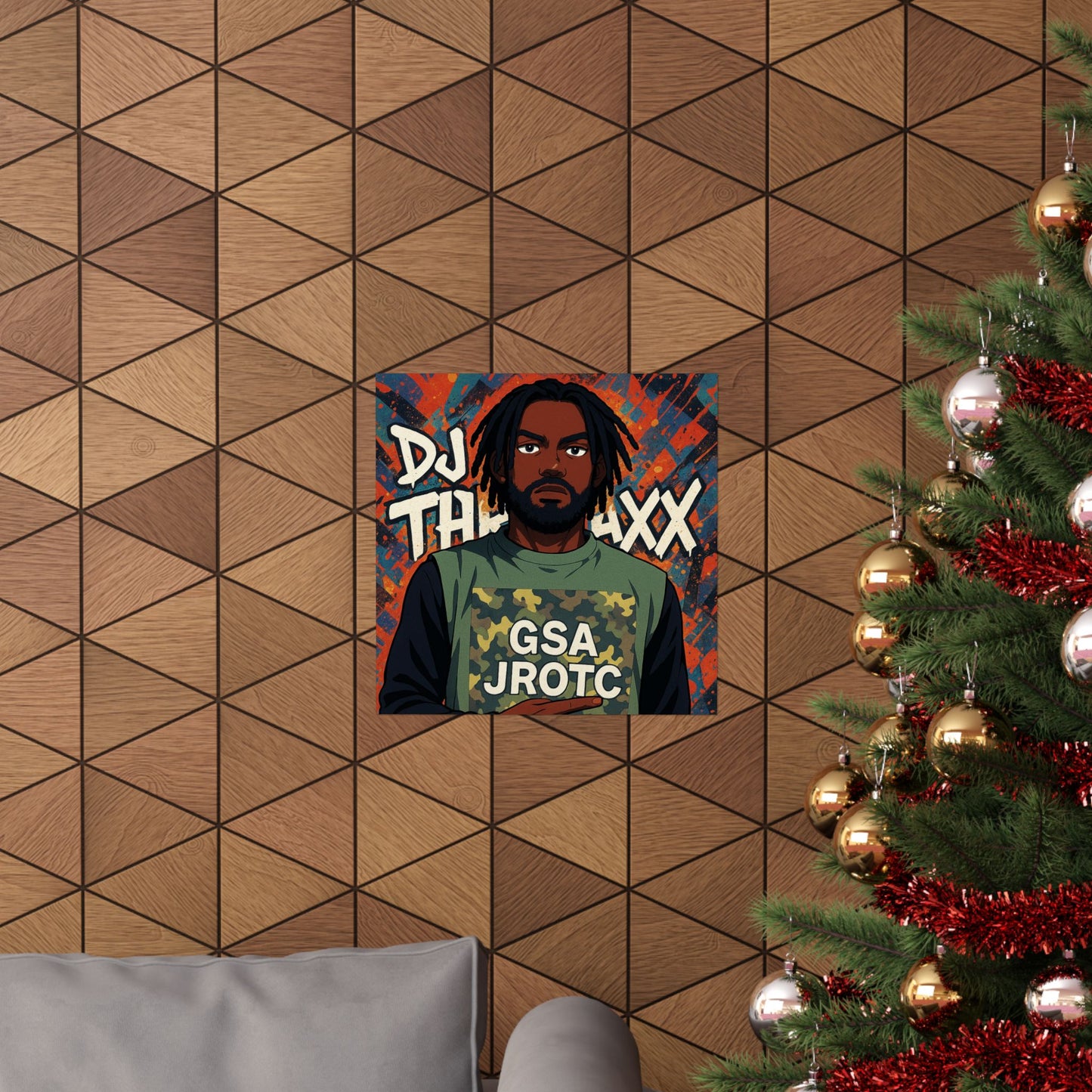 THE JROTC ANIME POSTER: DJ THRAXX