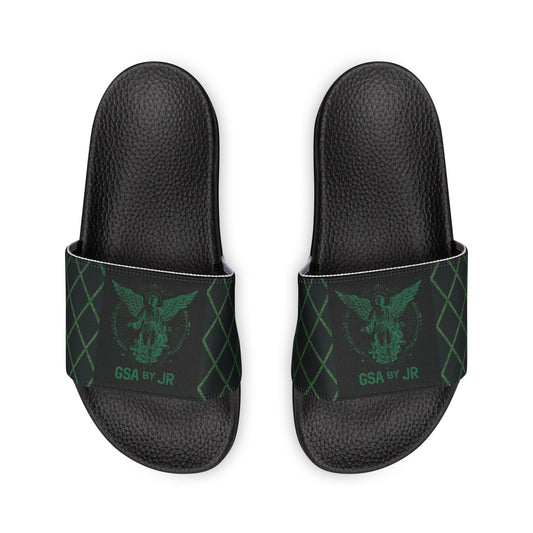 Holy Trinity Slides ( Green & Black )