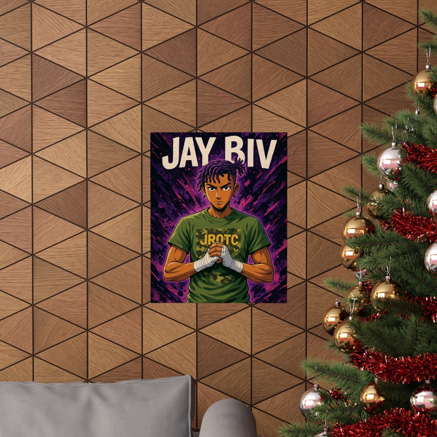 THE JROTC ANIME POSTER: JAY BIV