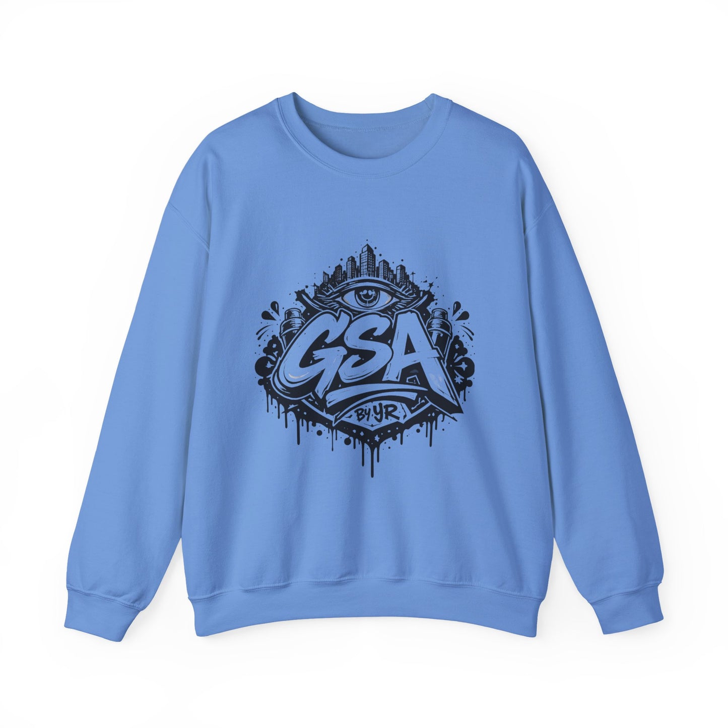 GSA BY JR Graffiti Eye Streetwear Crewneck