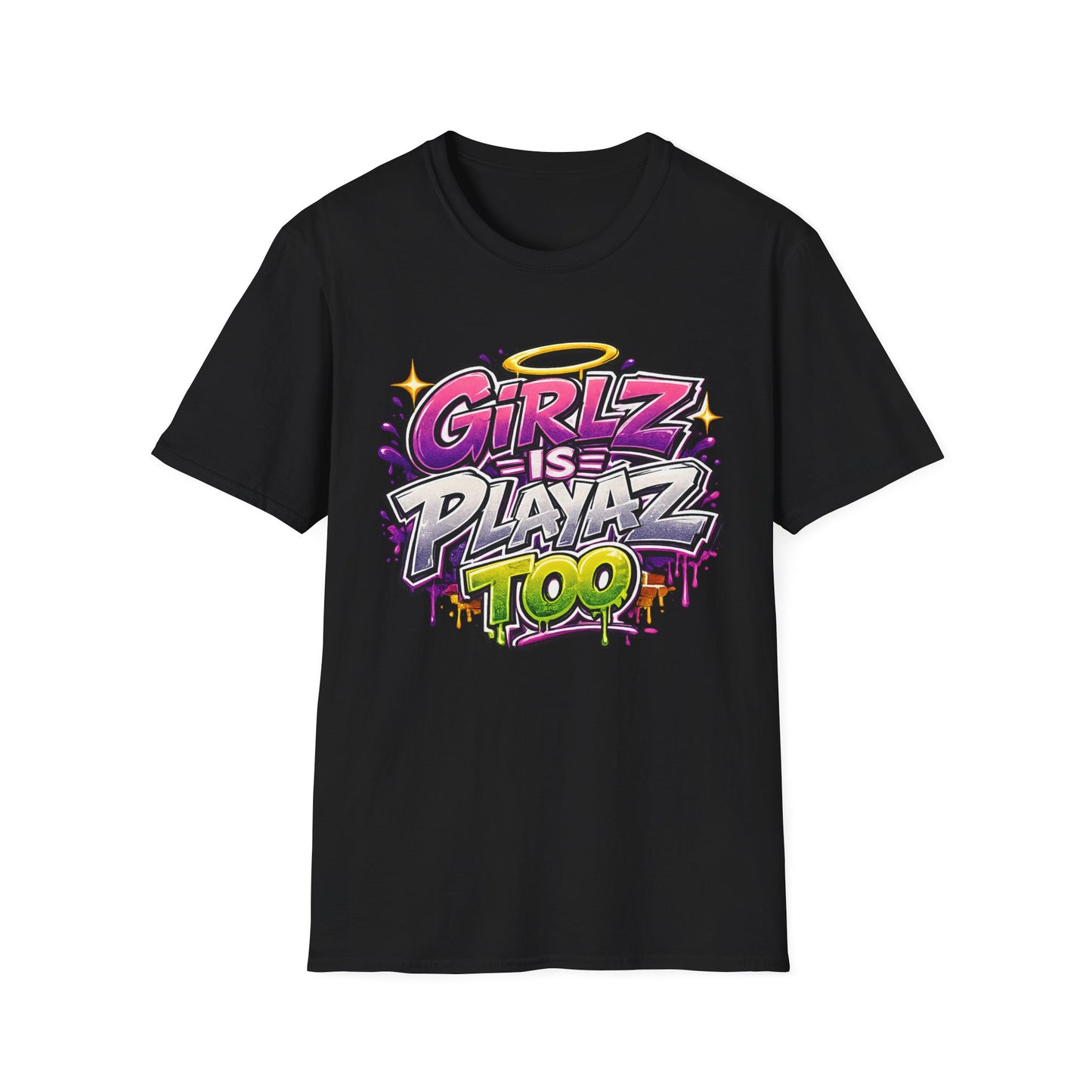 Girlz Is Playaz Too ' Softstyle Tee
