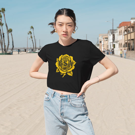 Cropped Tee - Yellow GSA