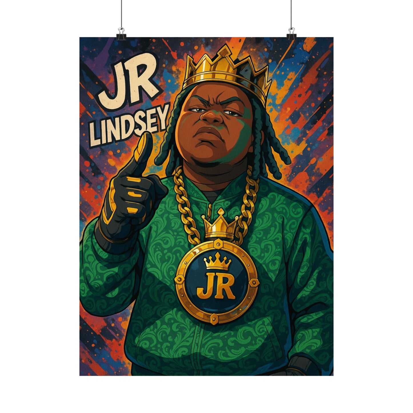 THE JROTC ANIME POSTER: JR LINDSEY