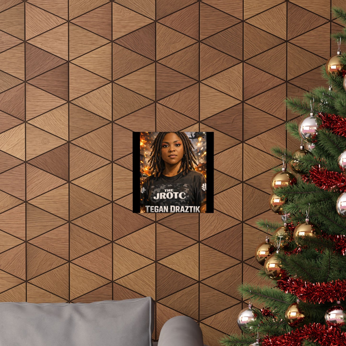 THE JROTC ANIME POSTER: TEGAN DRAZTIK