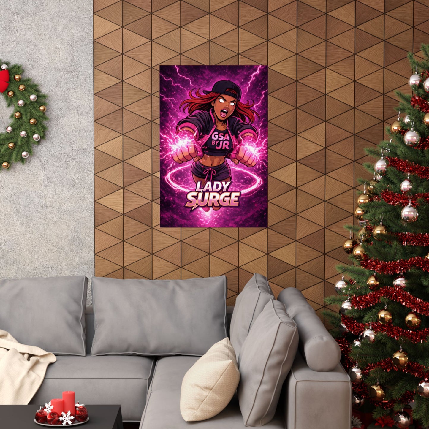 Lady Surge Poster