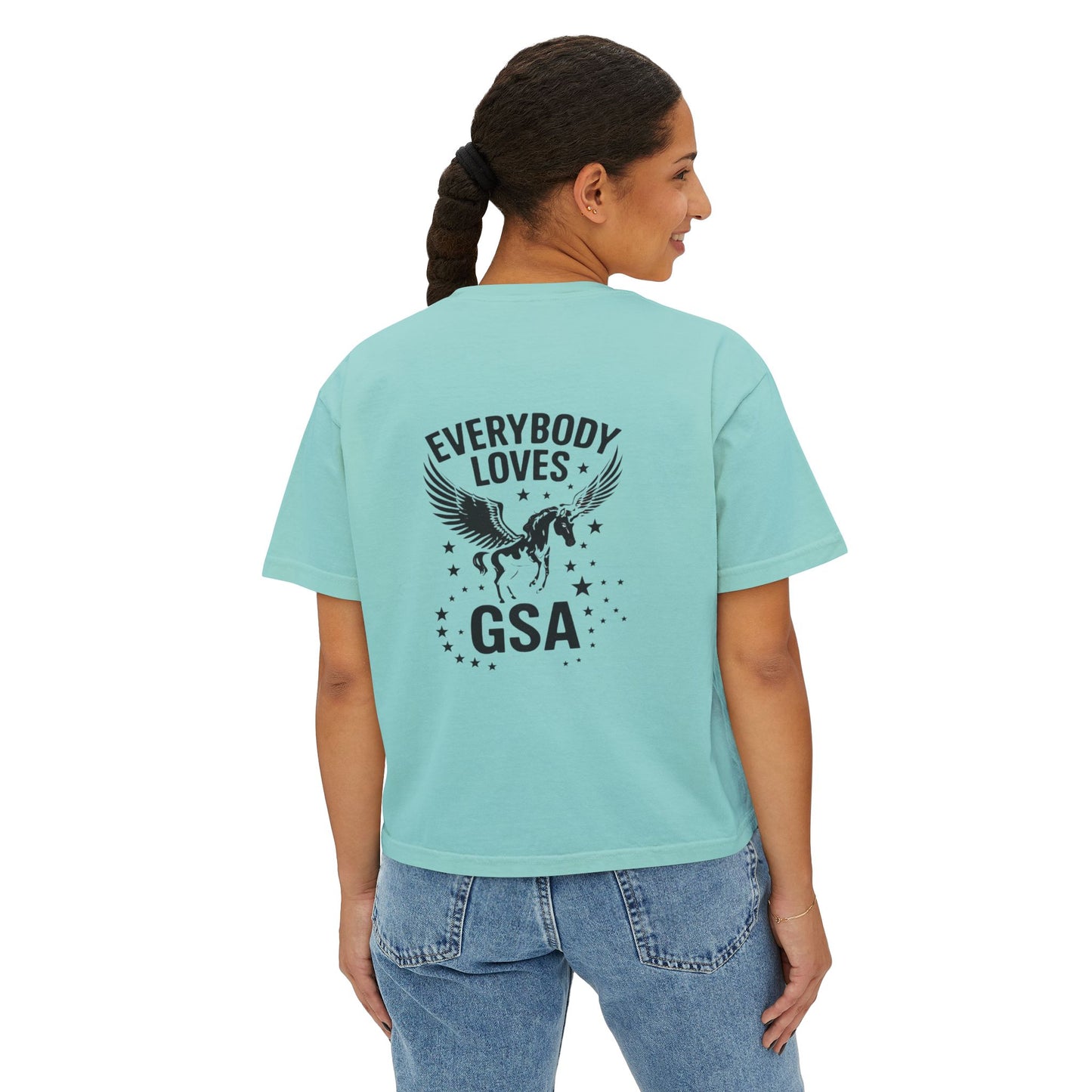GSA BY JR ' Signature Women's Boxy Tee