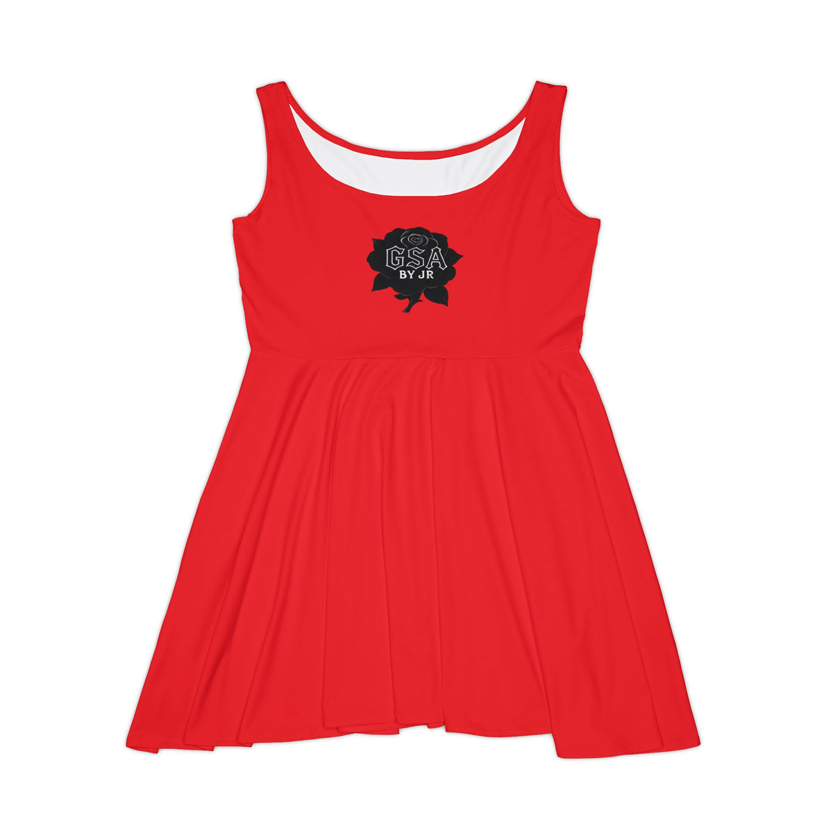Red Women's Skater Dress