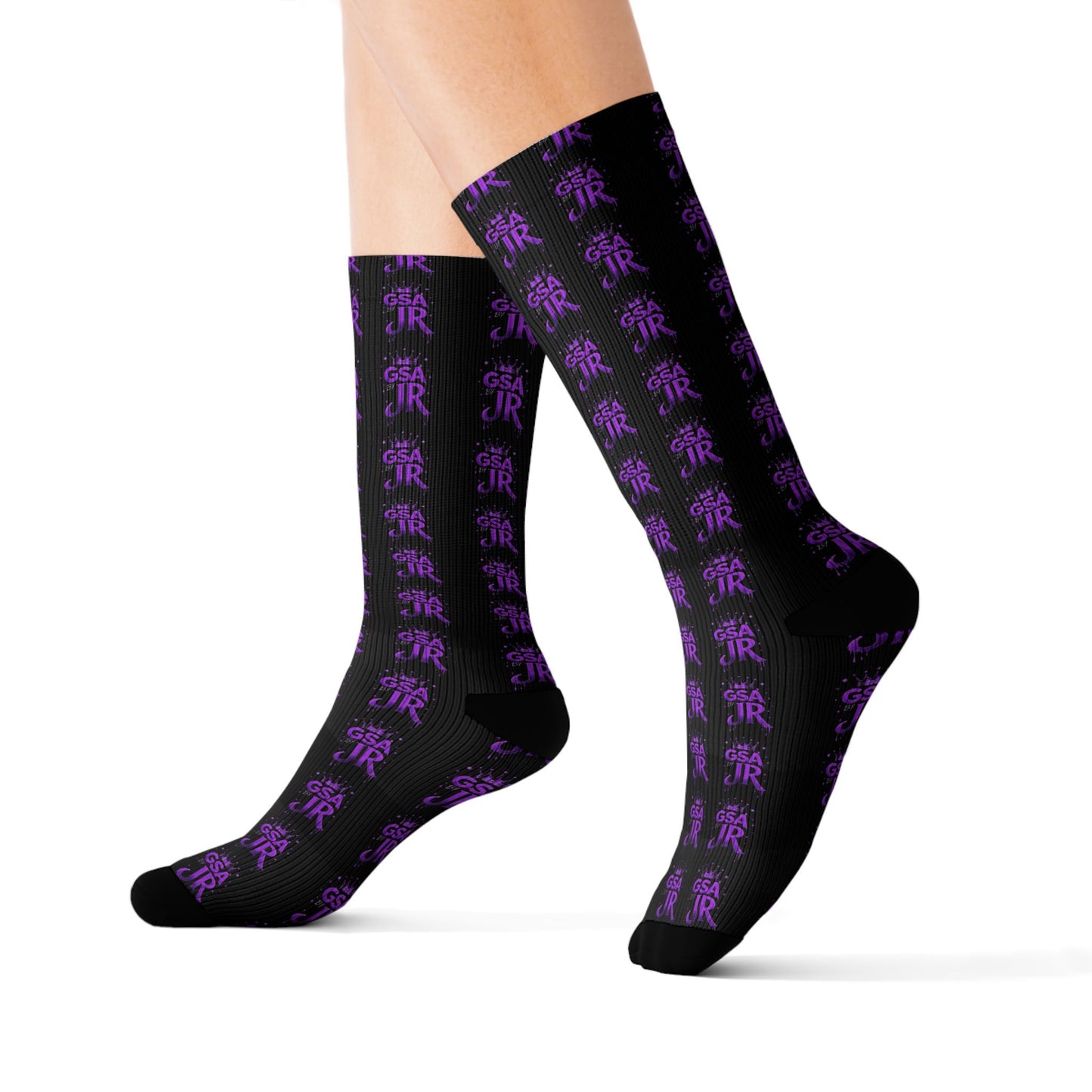 GSA BY JR Crew Socks - Purple