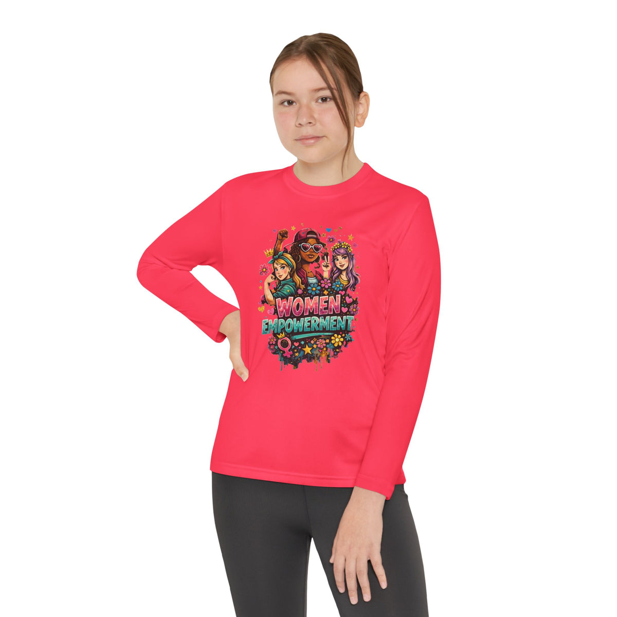 Women Empowerment ' Youth Long Sleeve Tee