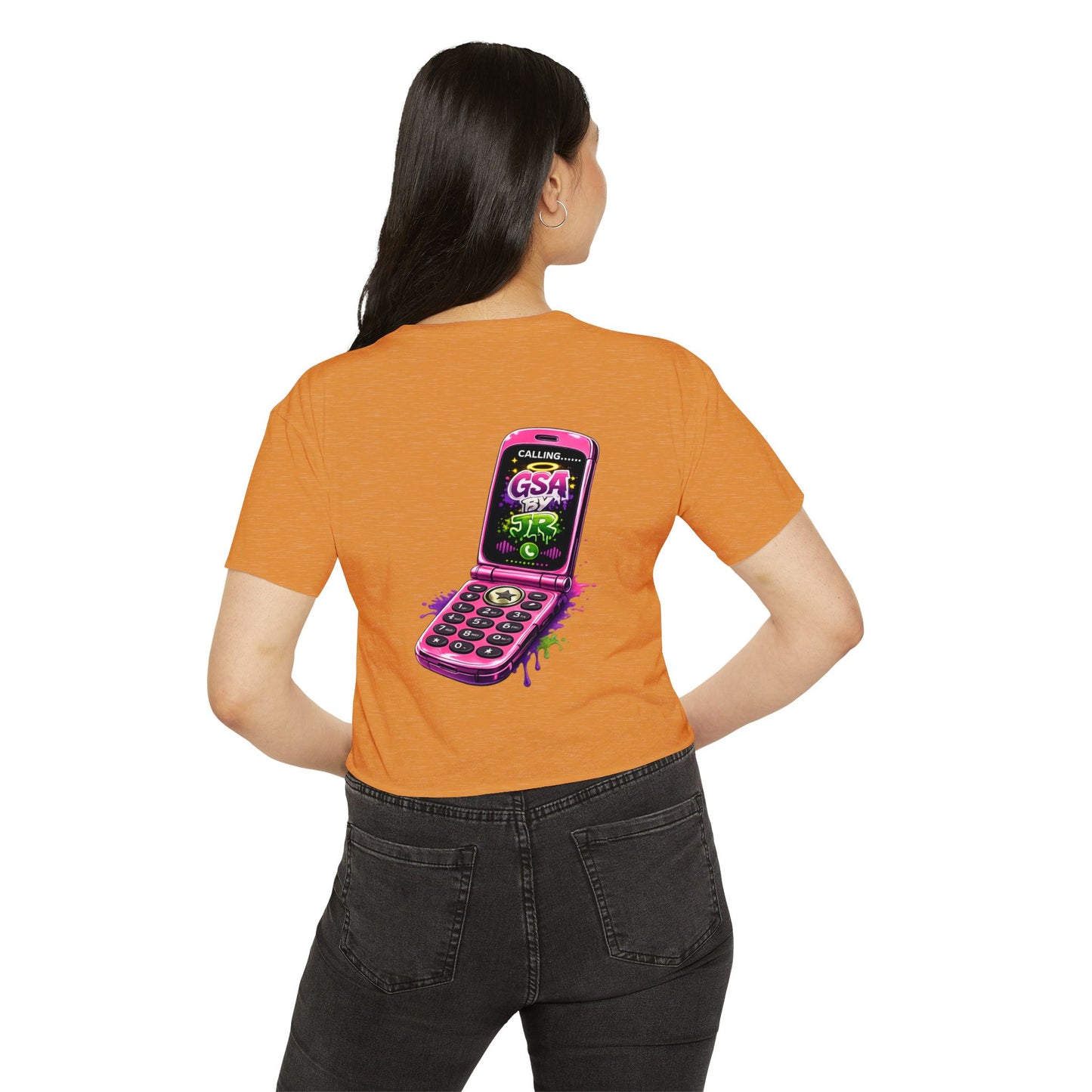 Girlz Is Playaz Too ' Cropped Tee
