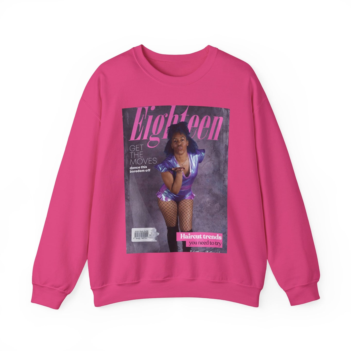 Pink Magazine Sweatshirt
