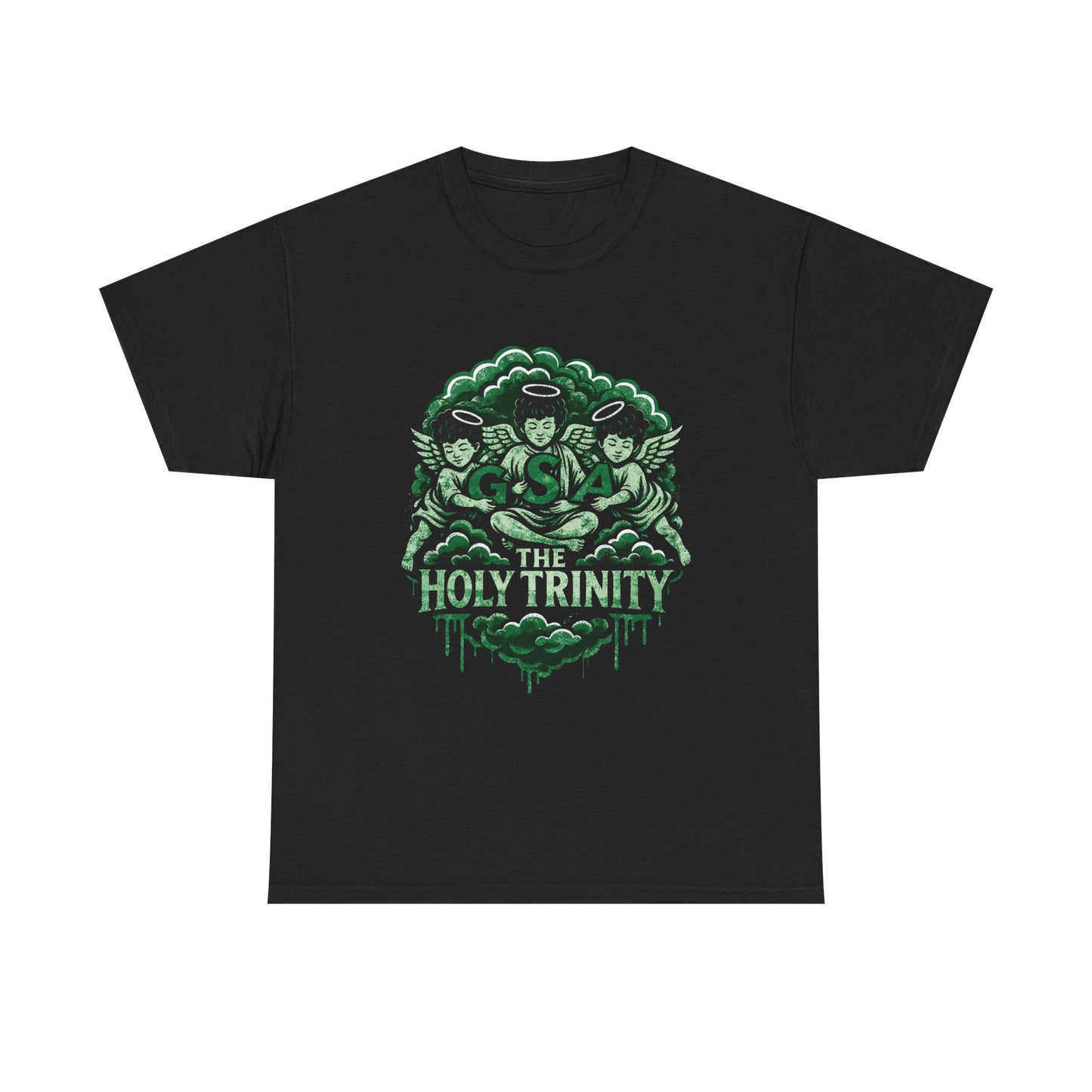 GSA BY JR ' Holy Trinity Tee ( Green & Black )
