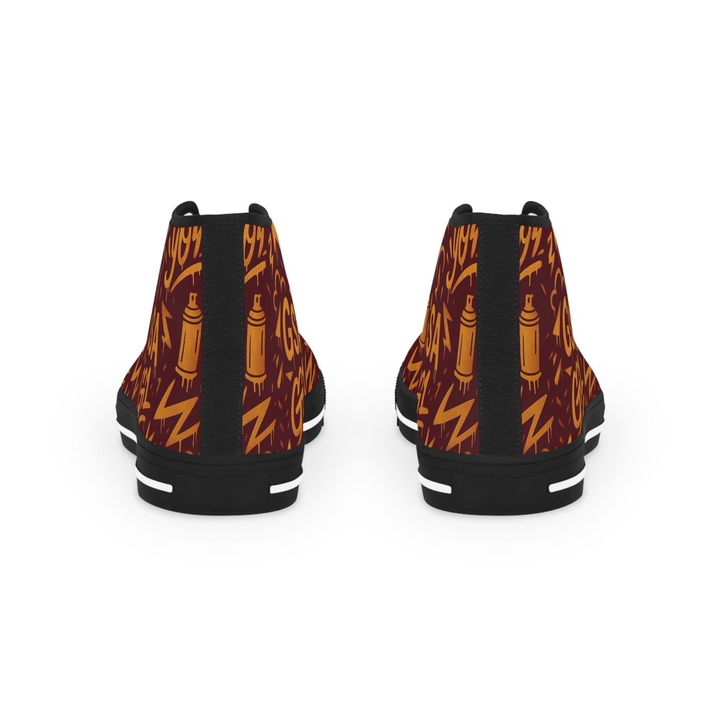 GSA G1 High Top Sneakers- Crimson Gold