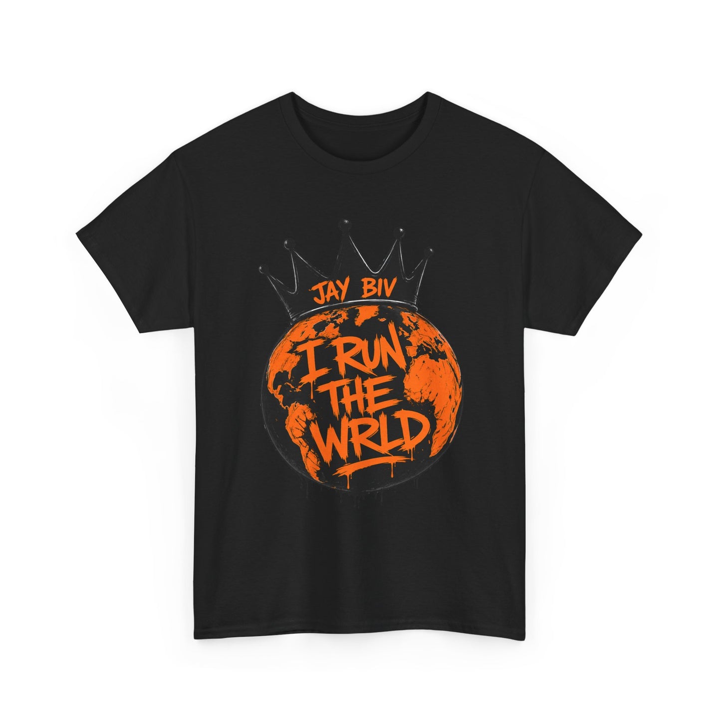 JAY BIV " I Run The World " Graphic Tee