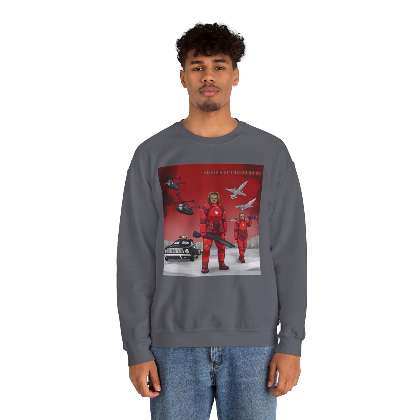 JR LINDSEY ' STORIES OF THE SOLDIERS SWEATSHIRT