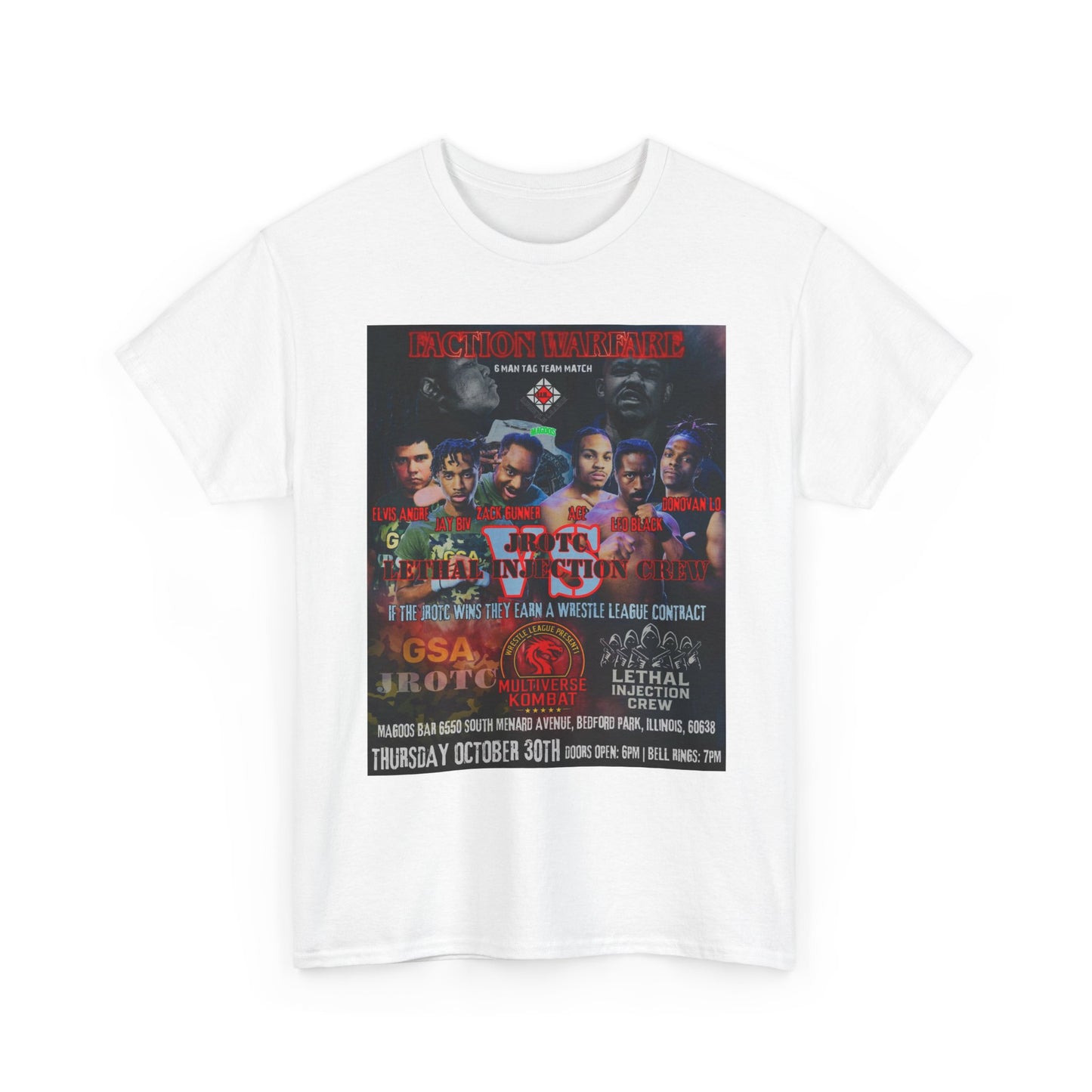 THE JROTC VS LIC SHIRT ( Multiverse Kombat )