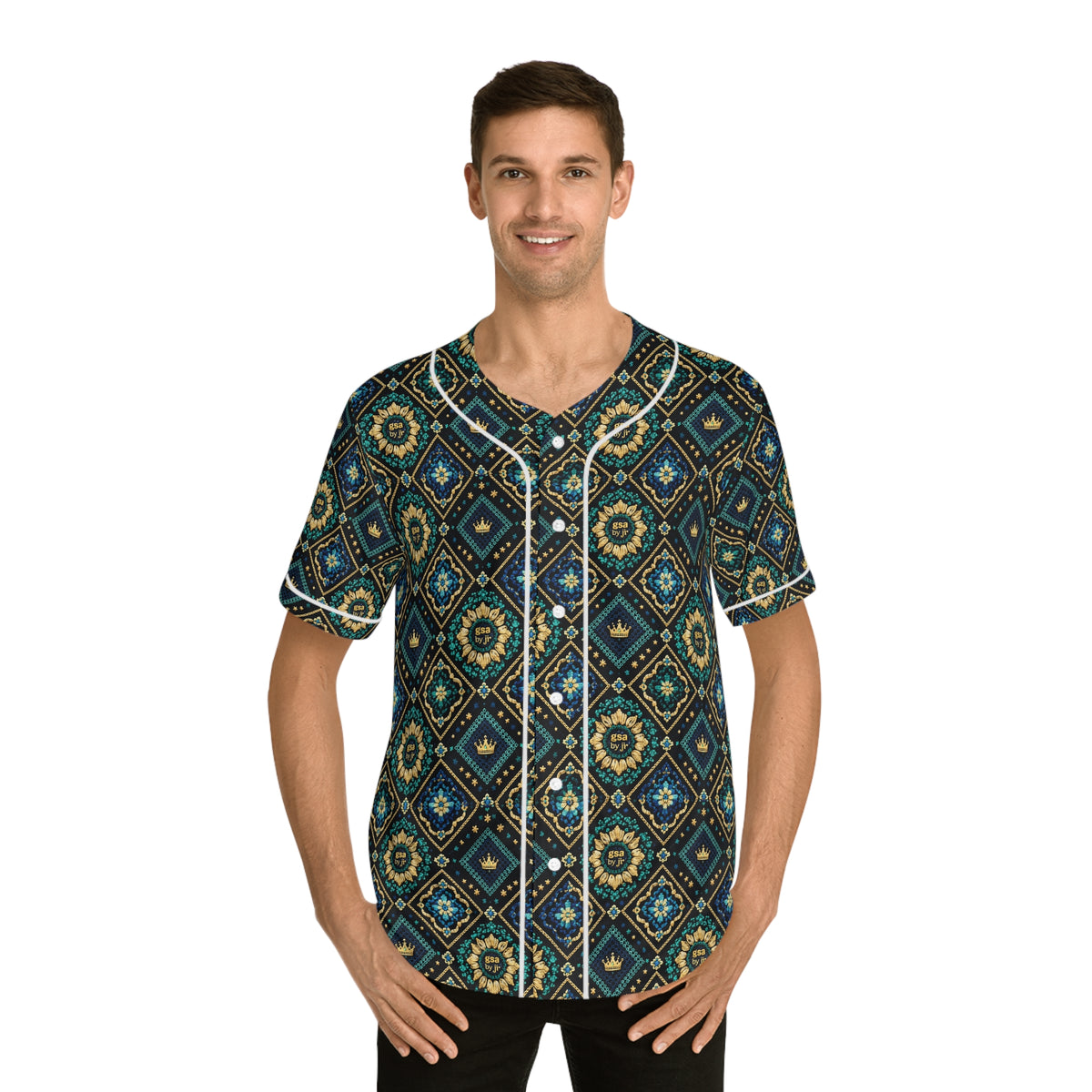 Ornate Crown Mosaic Jersey