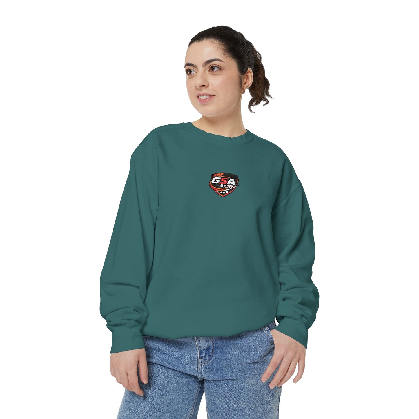 Unisex Sweat Shirt — Embroidered