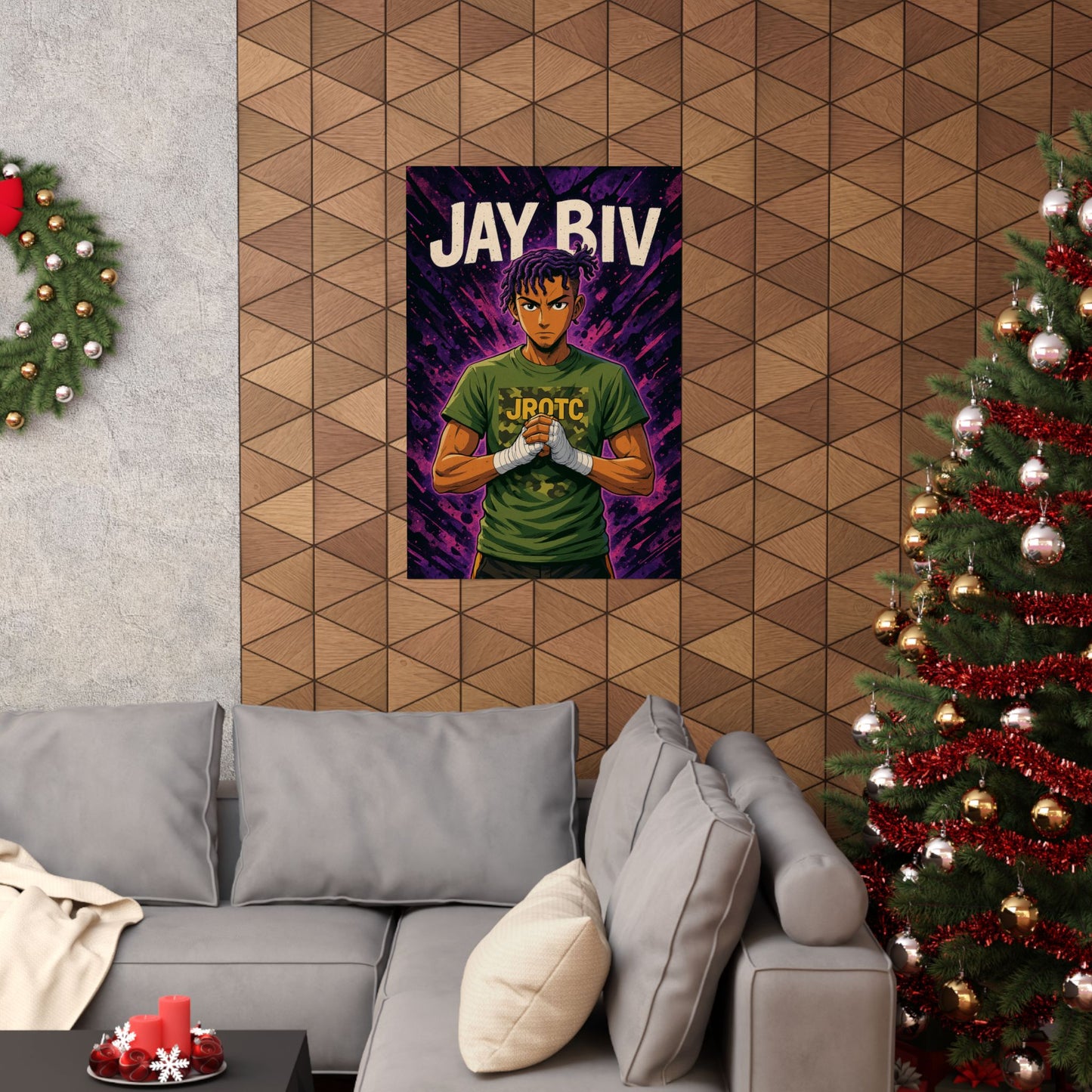 THE JROTC ANIME POSTER: JAY BIV
