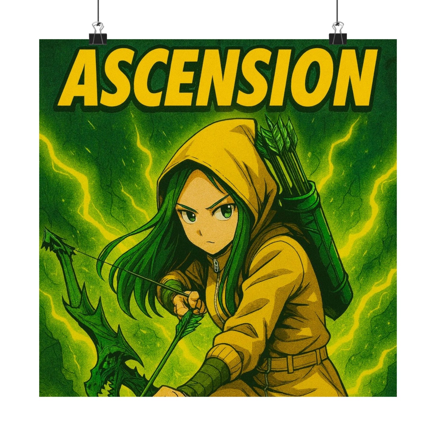 GSA BY JR ANIME POSTER " Ascension "